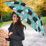 Hedgehog Pattern Print Design 03 Umbrella