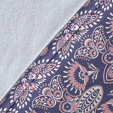 Indian Batik Style Pattern Premium Blanket