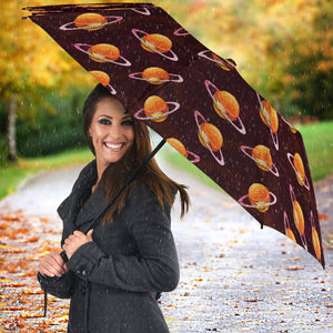 Hamburger Pattern Print Design 05 Umbrella