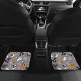 Halloween Design Pattern Front And Back Car Mats