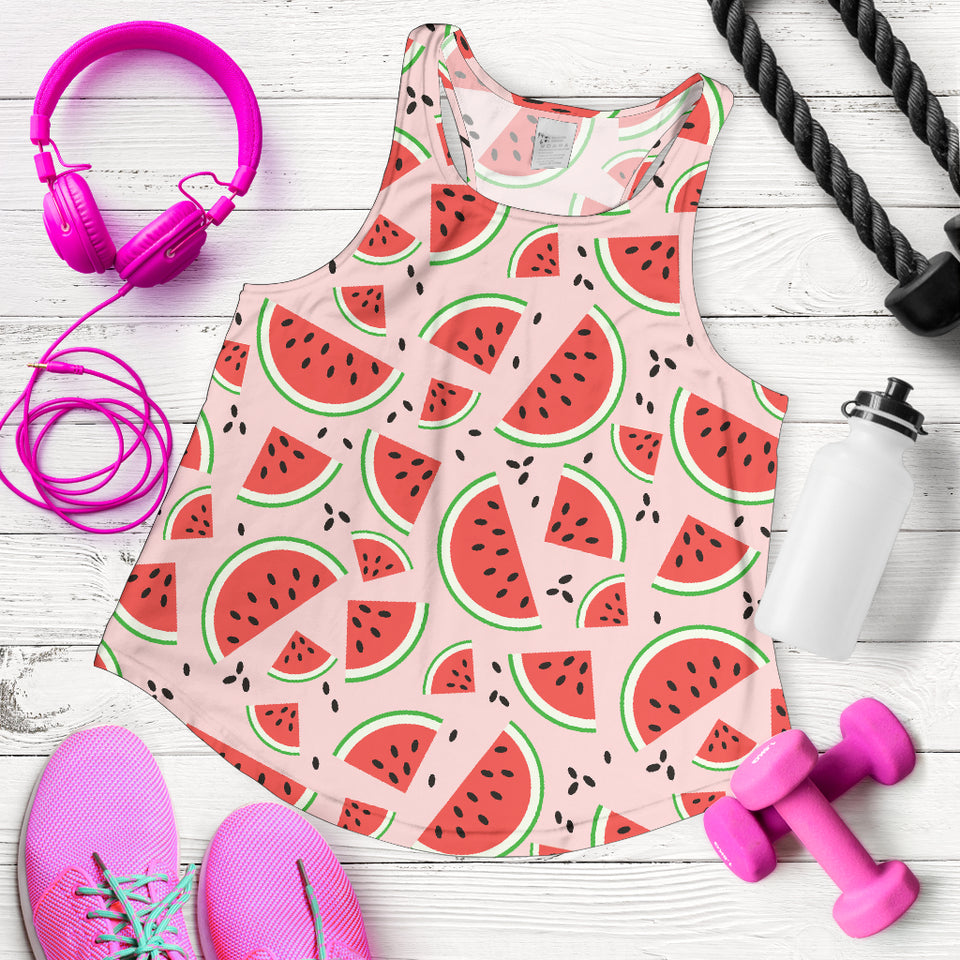Watermelon pattern Women Racerback Tank Top