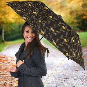 Casino Cards Suits Pattern Print Design 01 Umbrella