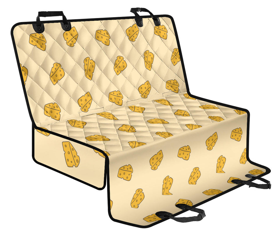 Cheese Pattern Dog Car Seat Covers