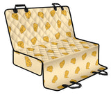 Cheese Pattern Dog Car Seat Covers