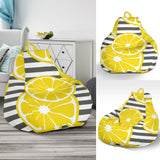 Slice Of Lemon Design Pattern Bean Bag Cover
