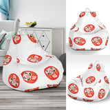 Daruma Japanese Wooden Doll Pattern Bean Bag Cover