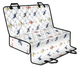 Cute Helicopter Star Pattern Dog Car Seat Covers