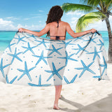 Watercolor Starfish Pattern Sarong