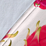 Dragon Fruits Design Pattern Premium Blanket