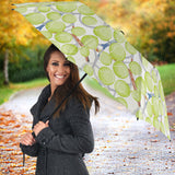 Tennis Pattern Print Design 01 Umbrella