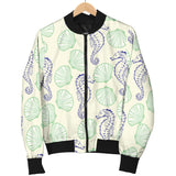 Seahorse Shell Pattern Men'S Bomber Jacket