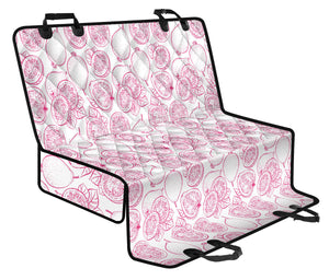Sketch Guava Pattern Dog Car Seat Covers
