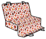 Colorful Maple Leaf Pattern Dog Car Seat Covers