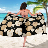 Champignon Mushroom Pattern Sarong