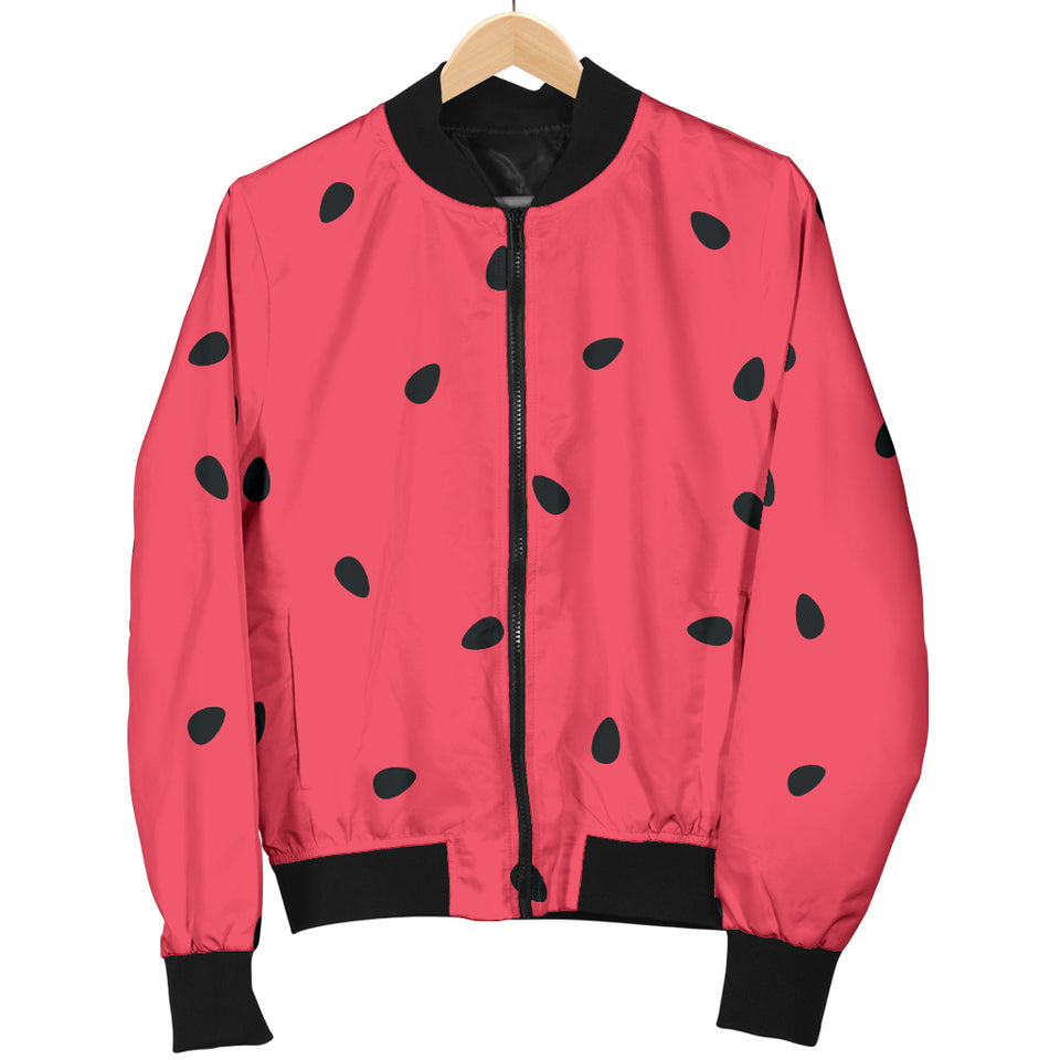 Watermelon Texture Background Men'S Bomber Jacket