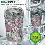 Spider Web Cobweb Design Color Pattern Tumbler