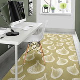 Garlic Design Pattern Area Rug