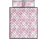 Sketch guava pattern Quilt Bed Set