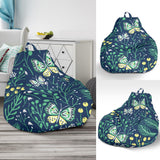 Butterfly Leaves Pattern Bean Bag Cover