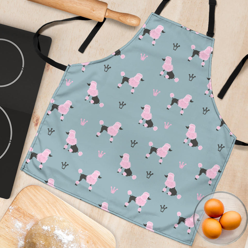 Poodle Dog Pattern Adjustable Apron
