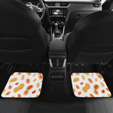 Peanuts Pattern Front And Back Car Mats