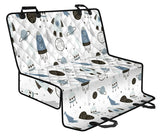 Hand Drawn Space Elements Space Rocket Star Planet Space Probe Dog Car Seat Covers