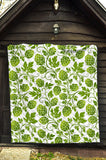 Hop Design Pattern Premium Quilt