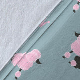 Poodle Dog Pattern Premium Blanket