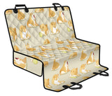 Cute Fat Shiba Inu Dog Pattern Dog Car Seat Covers
