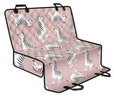Cute Zebra Pattern Dog Car Seat Covers