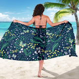 Butterfly Leaves Pattern Sarong