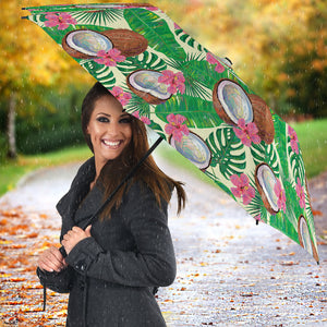 Coconut Pattern Print Design 01 Umbrella