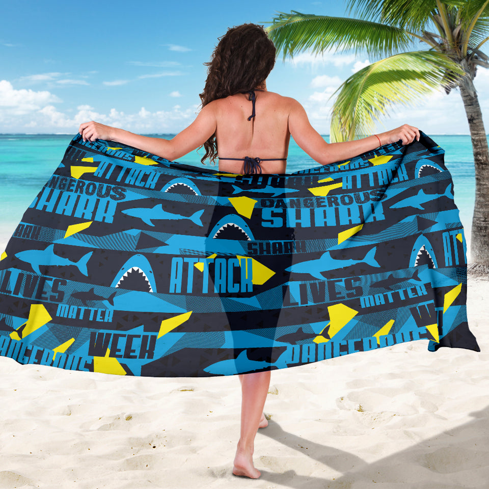 Shark Dangerous Sarong