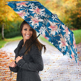 Hibiscus Pattern Print Design 02 Umbrella