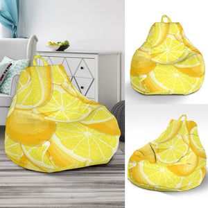 Lemon Pattern Bean Bag Cover