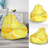 Lemon Pattern Bean Bag Cover