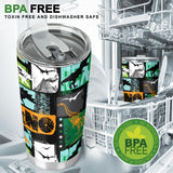 Dinosaurs Print Pattern Tumbler