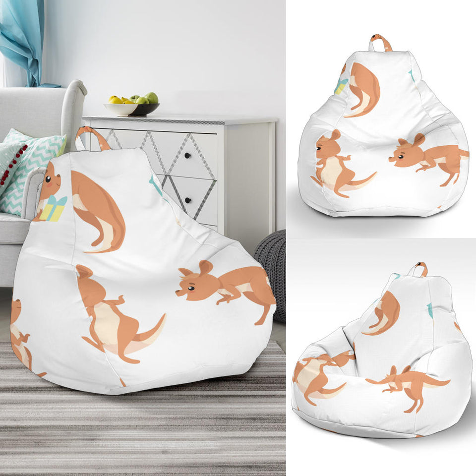 Cute Kangaroo Pattern Bean Bag Cover