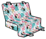 Toucan Tropical Flower Leave Pattern Dog Car Seat Covers