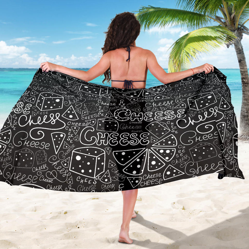 Handwritten Cheese Pattern Sarong