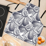 Guava Tropical Hand Drawn Pattern Adjustable Apron