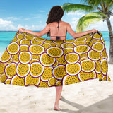 Passion Fruits Slice Pattern Sarong