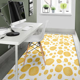 Potato Chips Pattern Print Design 03 Area Rug