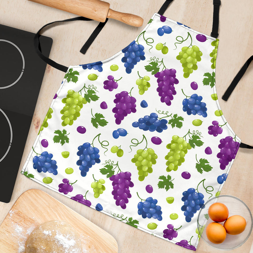 Grape Pattern Adjustable Apron