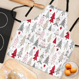 Cute Christmas Tree Pattern Adjustable Apron