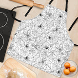 Spider Web Cobweb Pattern Adjustable Apron
