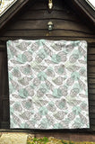 Shell Polynesian Tribal  Premium Quilt