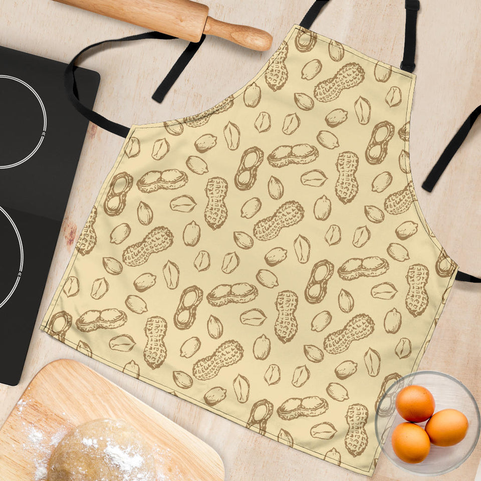 Hand Drawn Peanuts Pattern Adjustable Apron