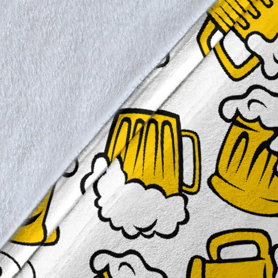 Beer Design Pattern Premium Blanket