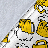 Beer Design Pattern Premium Blanket
